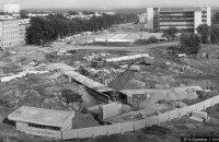 Construction Of A Subway In A Newsyber